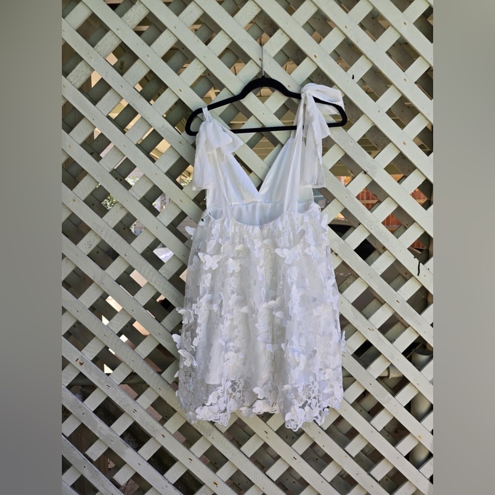 ❤️American threads Cecily Butterfly Organza Dress - Picture 4 of 4